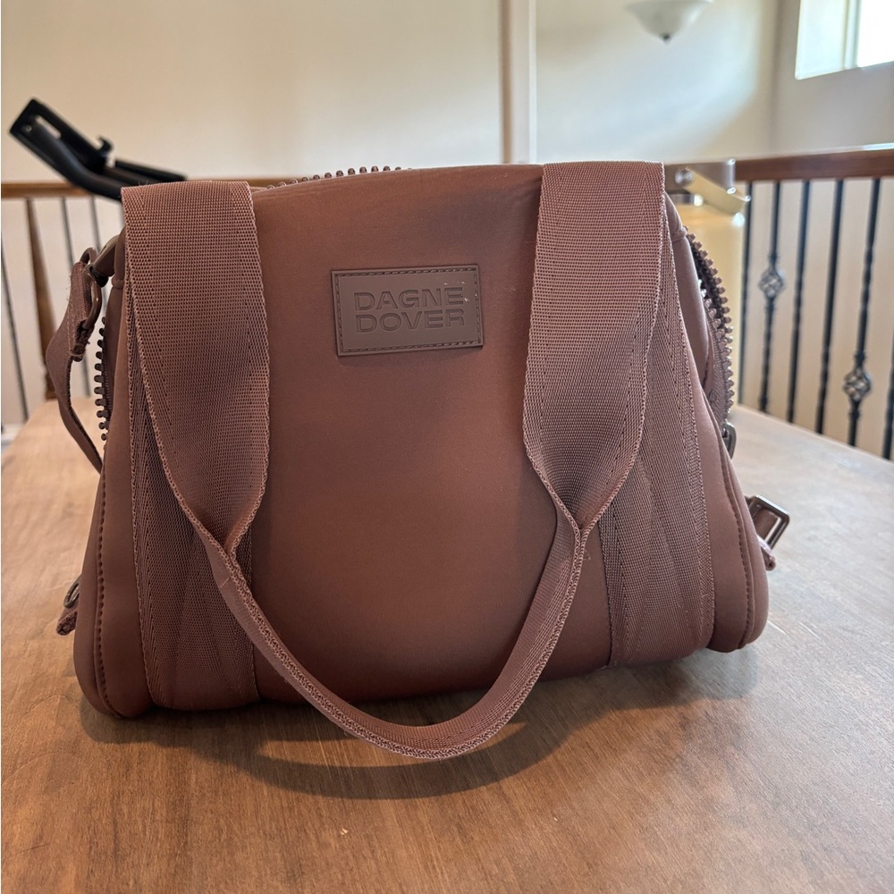 Dagne Dover small Landon Carryall in Dune